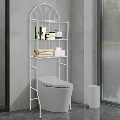 Over The Toilet Storage Rack Shelves Bathroom Organizer Shelf Space Saver 3 Tier