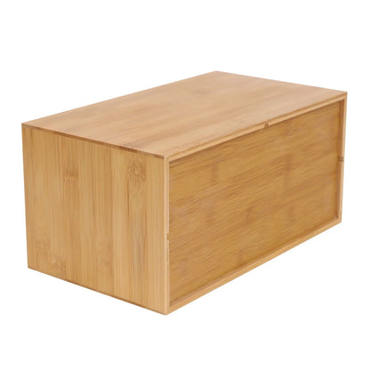 Bamboo Desktop Storage Organizer with Drawers, Drawer Box, Bamboo Mini Six-Drawer Cabinet,Integrated Design, 3-Drawer Makeup Box