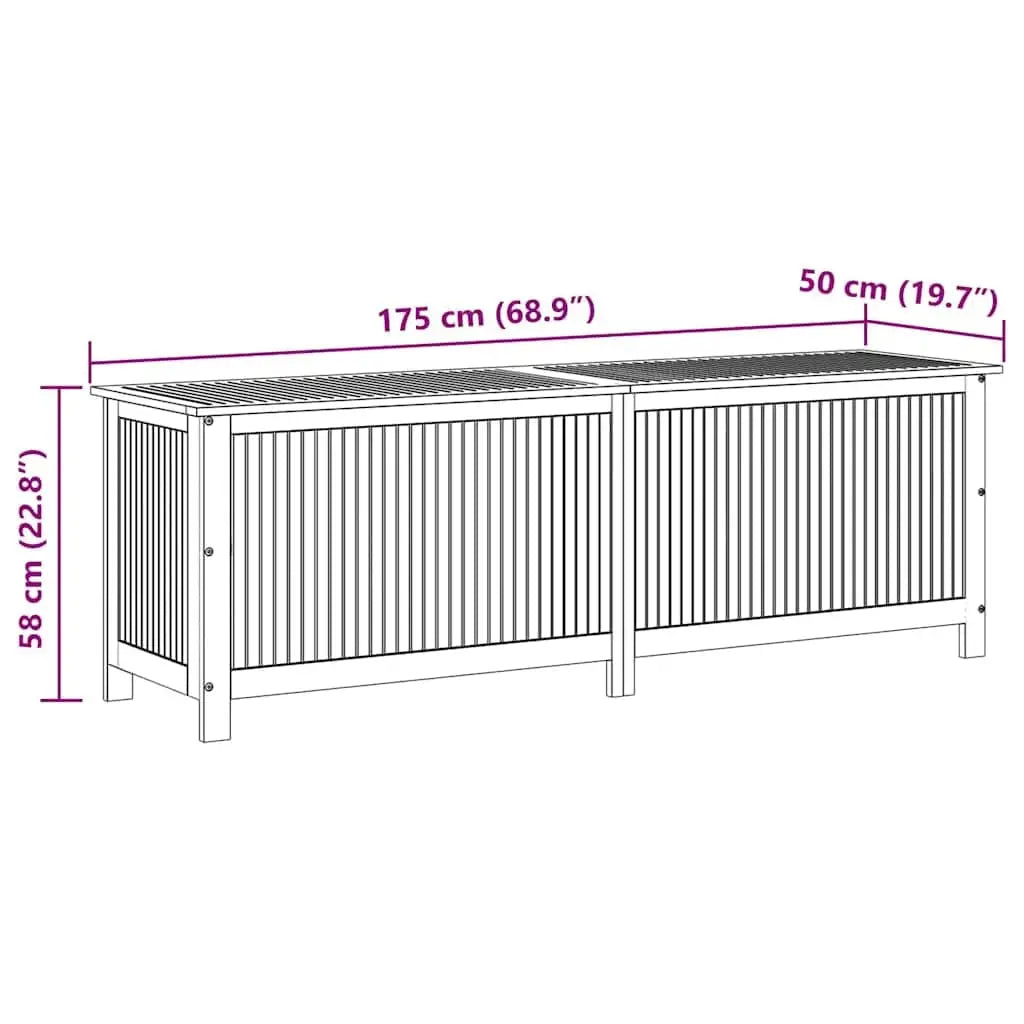 Outdoor Storage Box, Deck Box with Lid, Patio Cabinet, Storage Chest for Outdoor Cushions Throw Pillows Garden, Customized