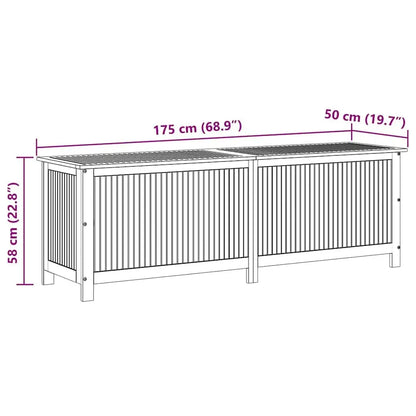 Outdoor Storage Box, Deck Box with Lid, Patio Cabinet, Storage Chest for Outdoor Cushions Throw Pillows Garden, Customized